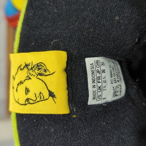 🔥Adidas x Jeremy Scott Wings Sun Poppy Rainbow Rare Colorway Sz. 8M - Picture 7 of 10